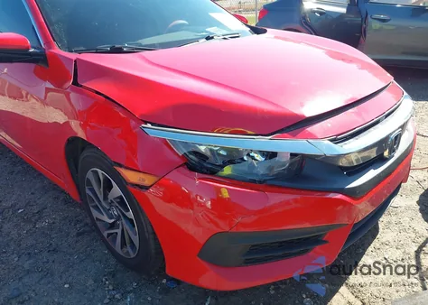 2017 Honda Civic Ex z USA, uszkodzony, nr VIN 2HGFC2F77HH535613